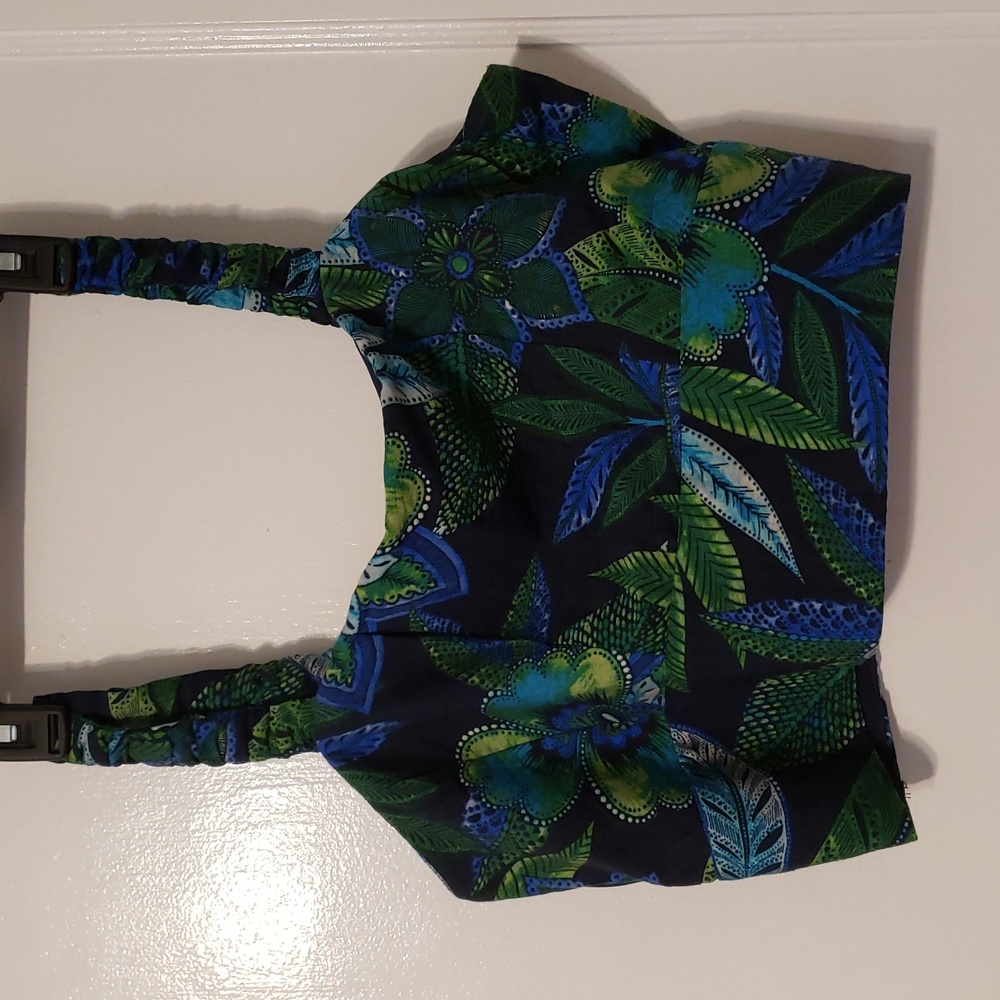 RACHEL ZOE Floral Green and Blue Matching Skirt Set L - Picture 6 of 14